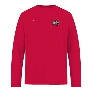 jr long sleeve logo1 red