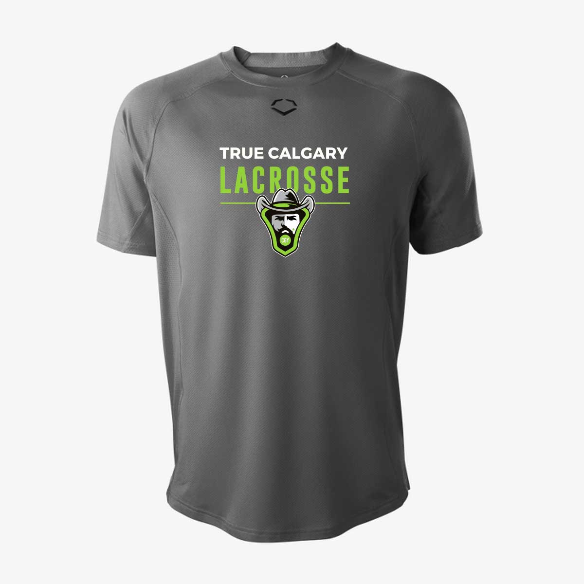 True-Calgary_TrainSS_Chr Training Tee - Charcoal