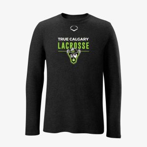 Long Sleeve Warmup Tee - Black